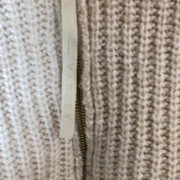 VARLEY Amelia Half Zip Knit Color Birch Size XL - Picture 9 of 13